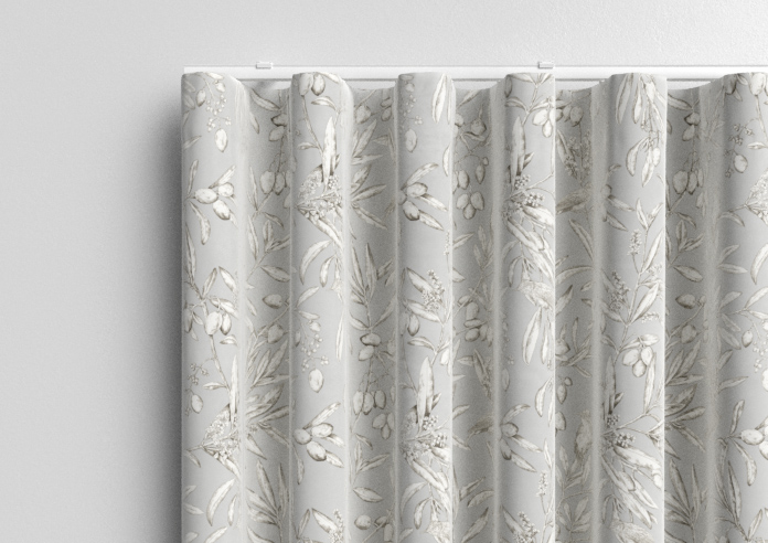 Aviary Velvet, Feather Grey - Made to Measure Curtain - Image 13